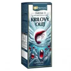 Krillový olej 1200 mg – prémiový zdroj omega-3 s astaxanthinem a cholinem